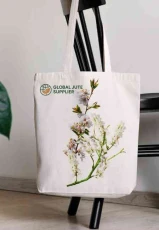 eco friendly jute tote bag