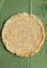 jute table mats handmade