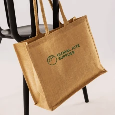 printed jute bags export
