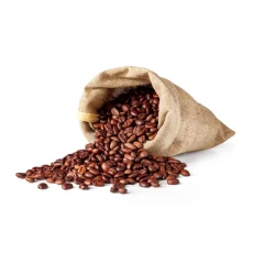 Eco-friendly coffee bean jute sack for export.