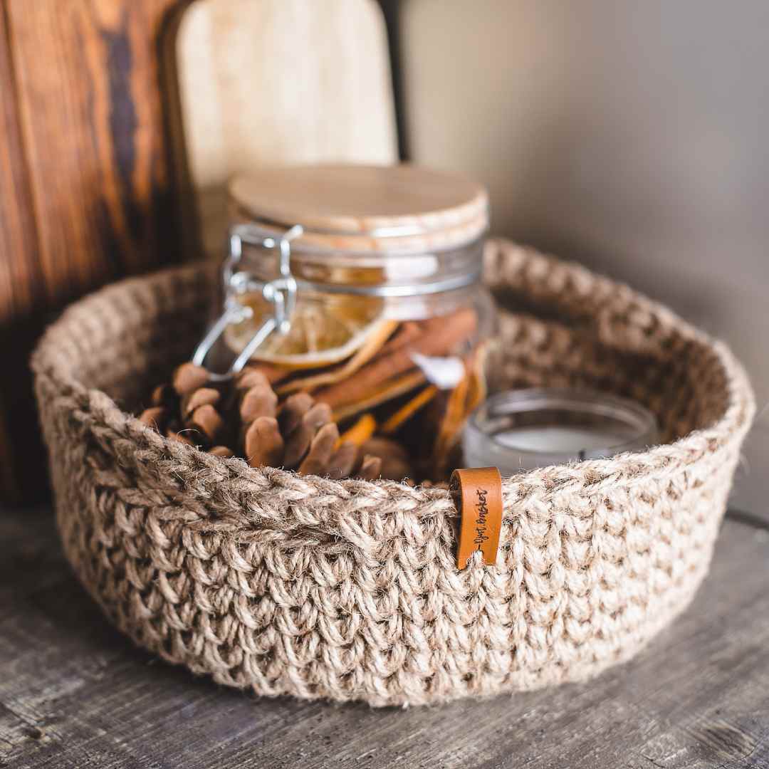 handcrafted jute home decor
